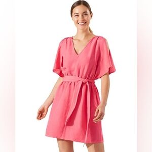 Tommy Bahama linen St. Lucia dress L